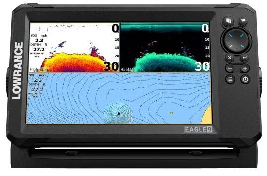 Sonar Lowrance Eagle 9 Sa Sondom Tripleshot HD + Baterija i Punjač BESPLATNO