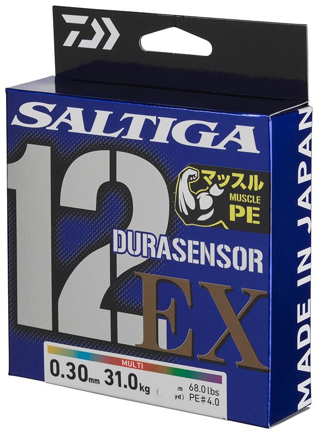 Spletaná Šnúra Daiwa Saltiga Durasensor 12 Braid EX+Si3 400m