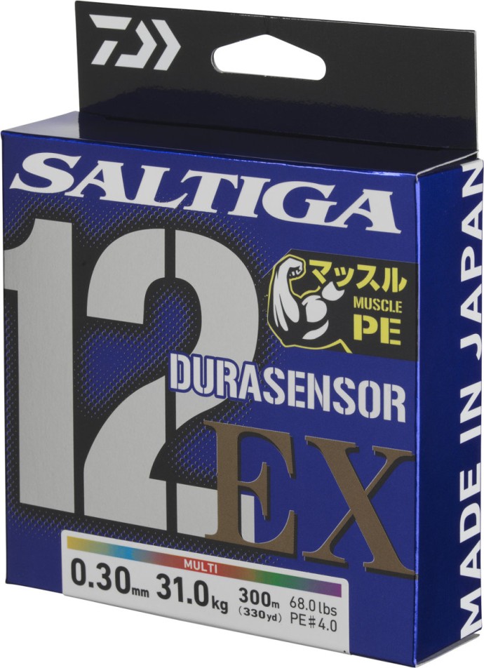 Splétaná Šňůra Daiwa UVF Saltiga Durasensor x12EX+Si3 300m Multi
