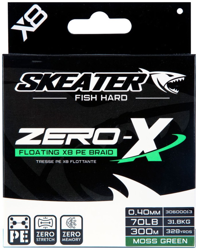 Spletaná Šnúra Skeater Zero-X 8Braid MG Floating 300m