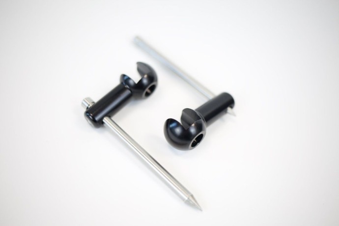 Stabilizátor Stojanu Korda Singlez Spike Ball Stabiliser - Aluminium - Black