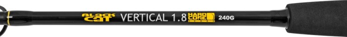Štap Black Cat Hard Core Vertical 1,80m 240g + Rola Black Passion FD 50 + Upredenica S-Line