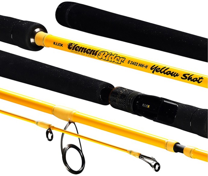 Štap Illex Element Rider X5 S 2,40m MMH/H Yellowshot 15-50gr