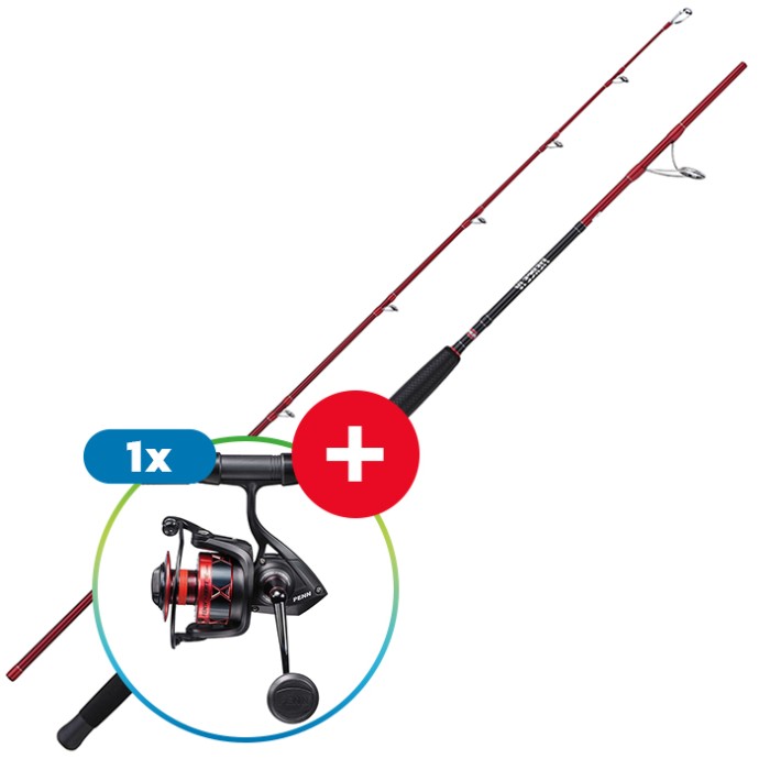 Štap + Rola Penn Fierce IV Boat Combo 2,13m 30-50lb