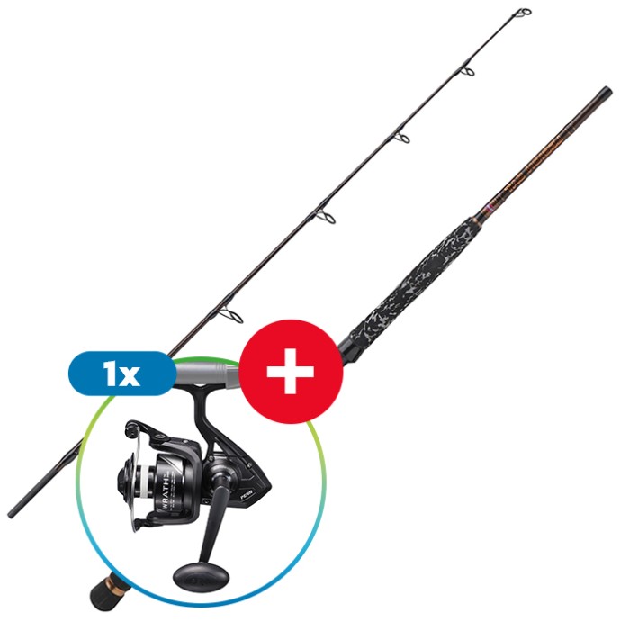 Štap + Rola Penn Legion Cat Brončana Trbuh 1,65m 250gr 5000