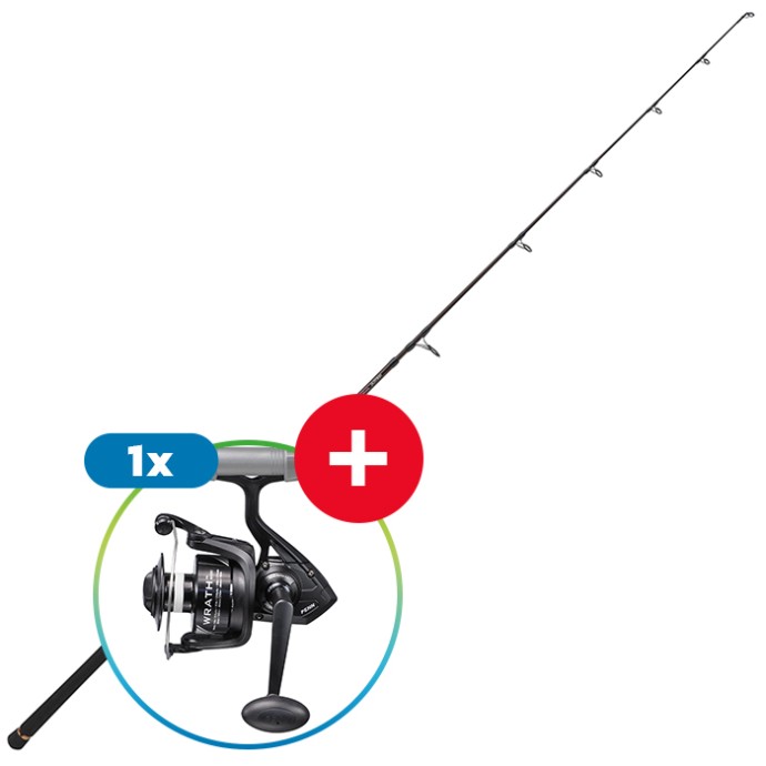 Štap + Rola Penn Legion Cat Bronze Vertikalna kombinacija 1,90m 300gr 6000