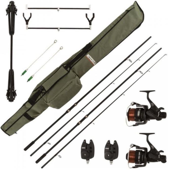 Štap s Rolom Mitchell GT Pro 2-Rod Carp Kit 11ft 3,30m 2,50lb