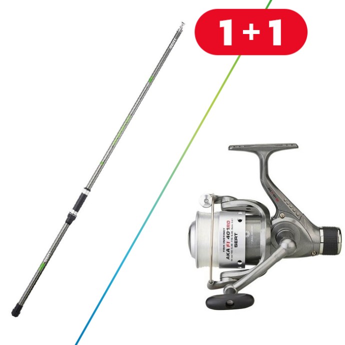 Štap Sert Instinct F20 Teletrout 3 dijela 3,00m 30gr + Rollen AKA 201 RD