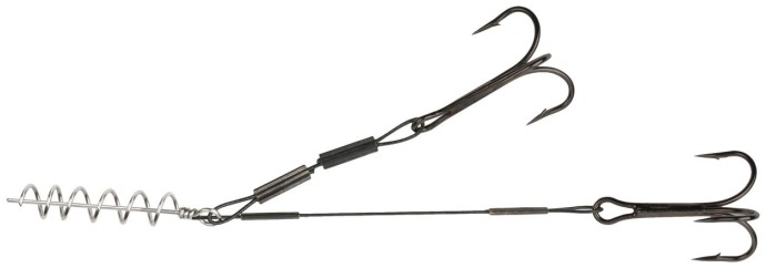Stinger Mikado Jaws Ocel Bez Pinů 5+10cm 24kg Trojháčky 1/0