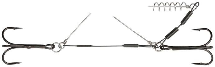 Stinger Mikado Jaws Ocel S Piny Velikost Háčku 1/0 24kg