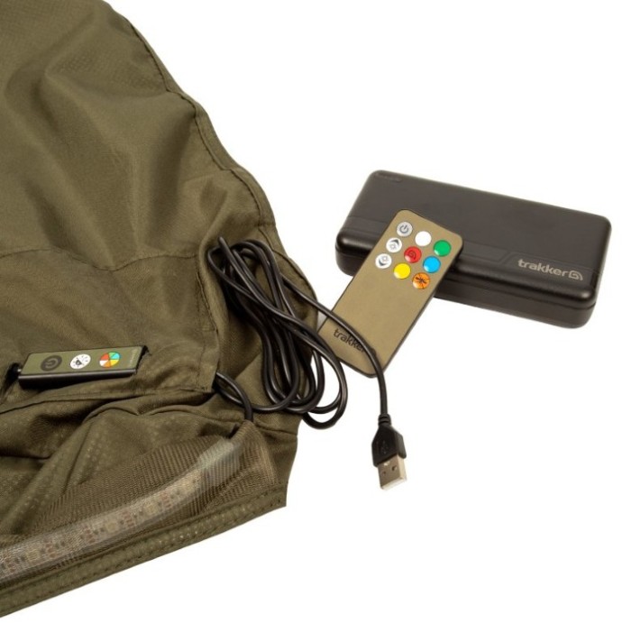 Štit za Bivak Trakker Tempest Nitelife Vapour Shield RS 150 + Powerbanka