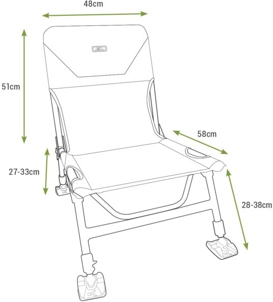 Stolica Korum Supa-Lite Stretch Chair
