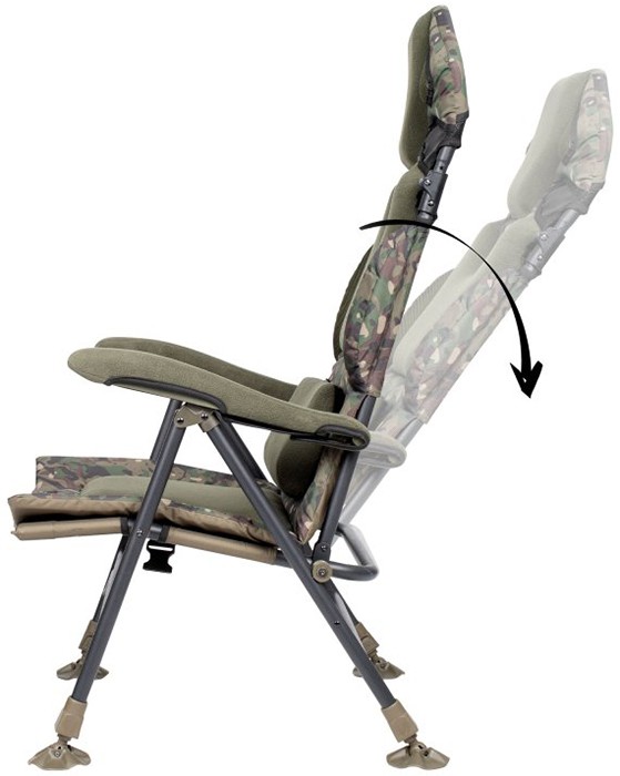 Stolica Trakker Levelite Camo Longback Recliner