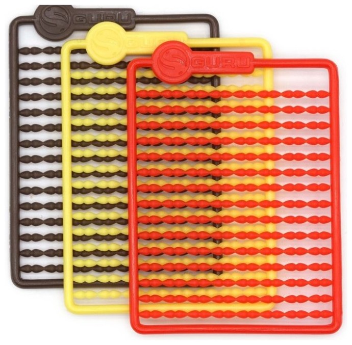 Stoperi Guru Micro Hair Stops - Red, Brown, Yellow