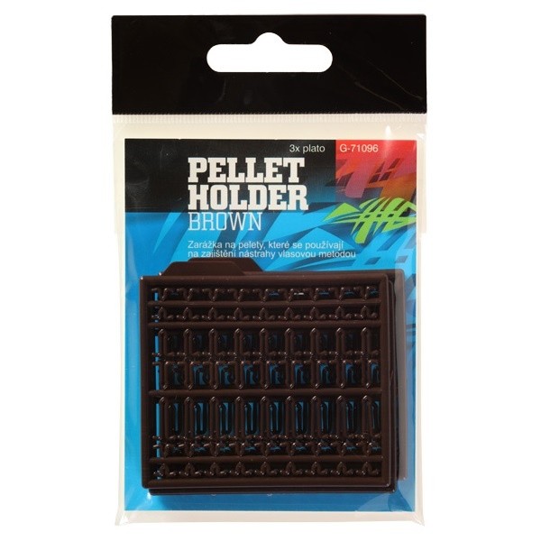 Stoperi za Pelete Giants Fishing Pellet Holder Brown