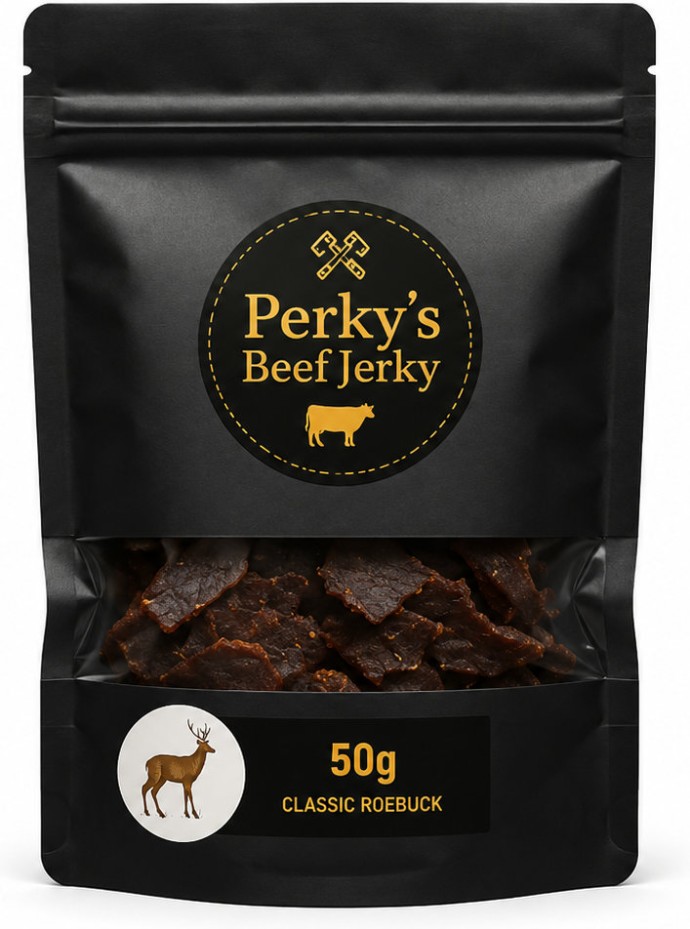 Sušené Mäso Perky's Jerky Classic Roebuck 50gr