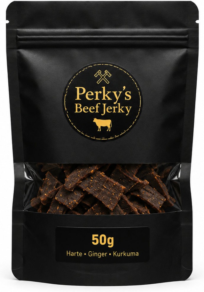 Sušené Maso Perky's Jerky Marťa - Ginger - Kurkuma 50gr