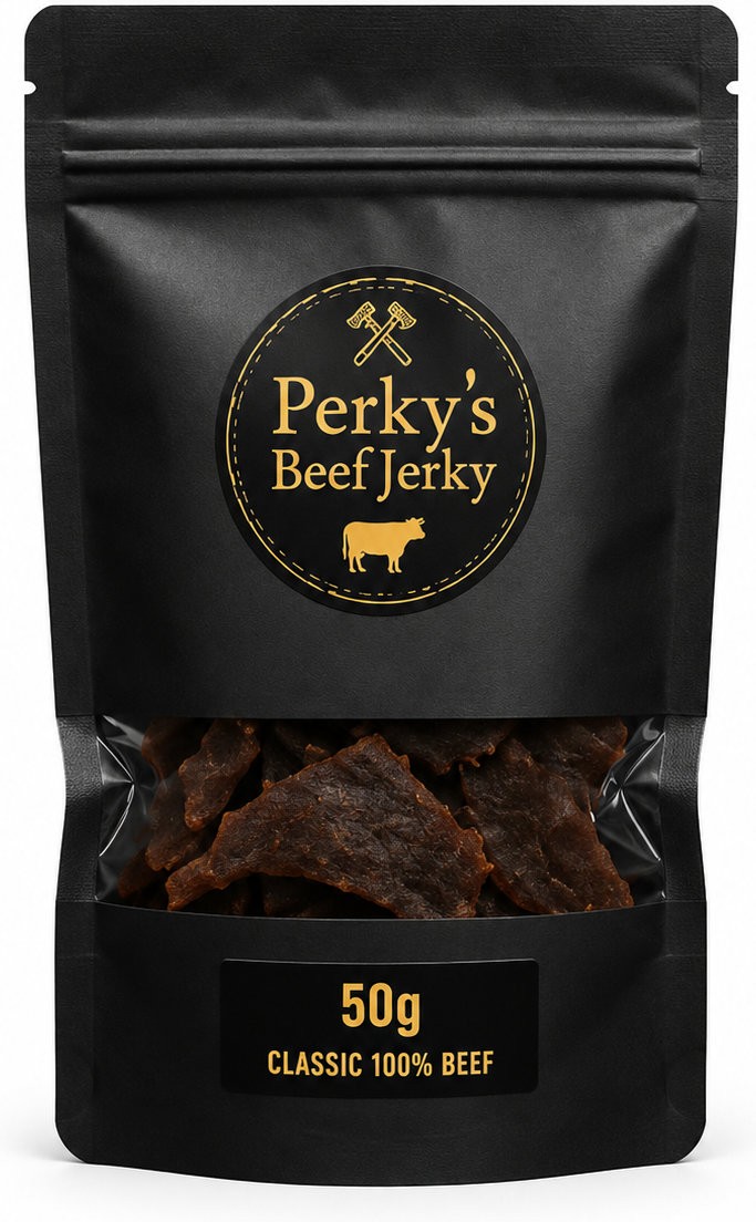 Sušeno meso Perky's Jerky Classic 100% Beef 50gr