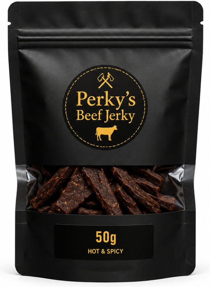 Sušeno meso Perky's Jerky Hot & Spicy 50gr