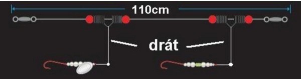 Sustav predveza Aquantic Pearl Rig I