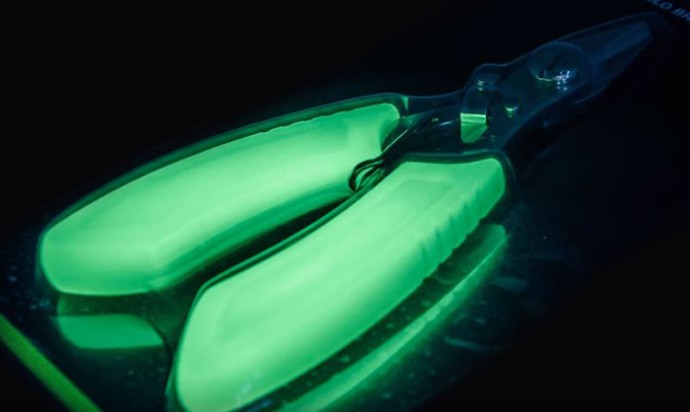 Svijetleće škare RidgeMonkey Nite Glow Heavy Duty Snips