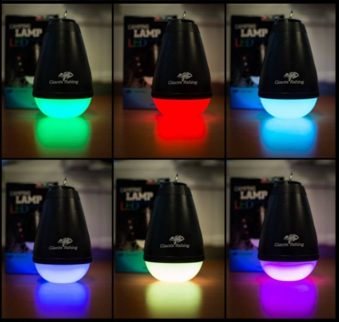 Svjetiljka Giants Fishing Camping Lamp LED Multicolour