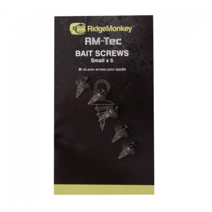 Svrdlo s prstenom RidgeMonkey Hook Ring Bait Screws