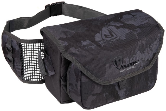 Taška Fox Rage Camo Voyager Belt Carryall + 2x Plastový Box