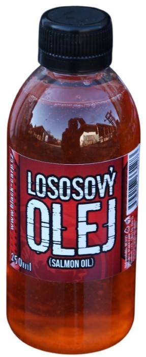 Tekuća hrana Black Carp Lososový Olej 250ml