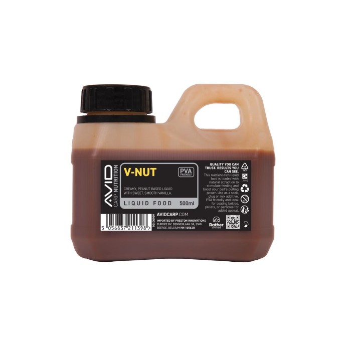 Tekutý Atraktor Avid V-Nut Liquid Food 500ml