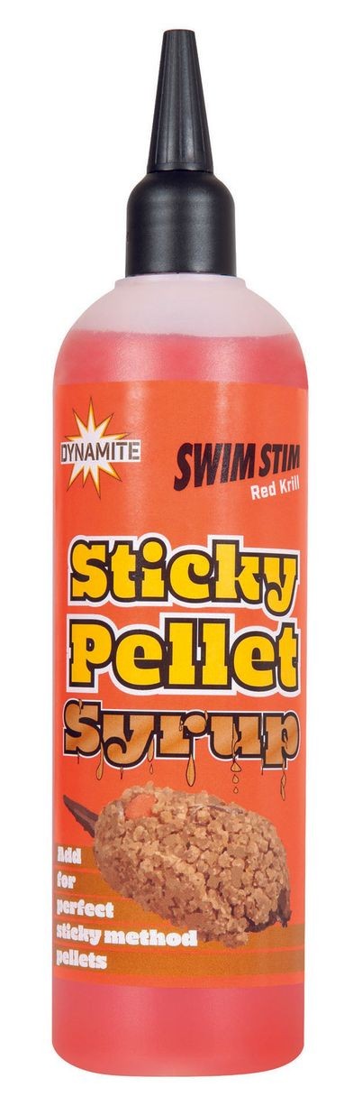 Tekutý Sirup Dynamite Baits Sticky Pellet Swim Stim 300ml