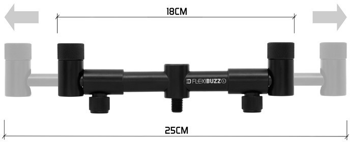 Teleskopski Buzzer Bar Delphin FlexiBUZZ
