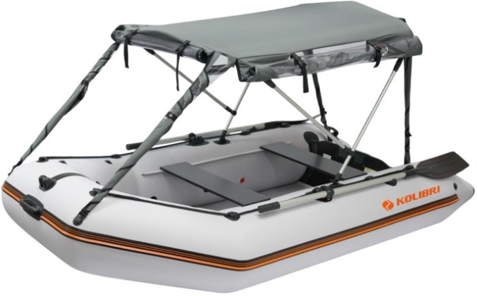 Tenda za čamac Kolibri KM-330D siva
