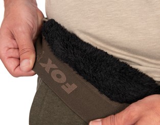 Tepláky Fox Collection Green/Black Sherpa Joggers Veľkosť M