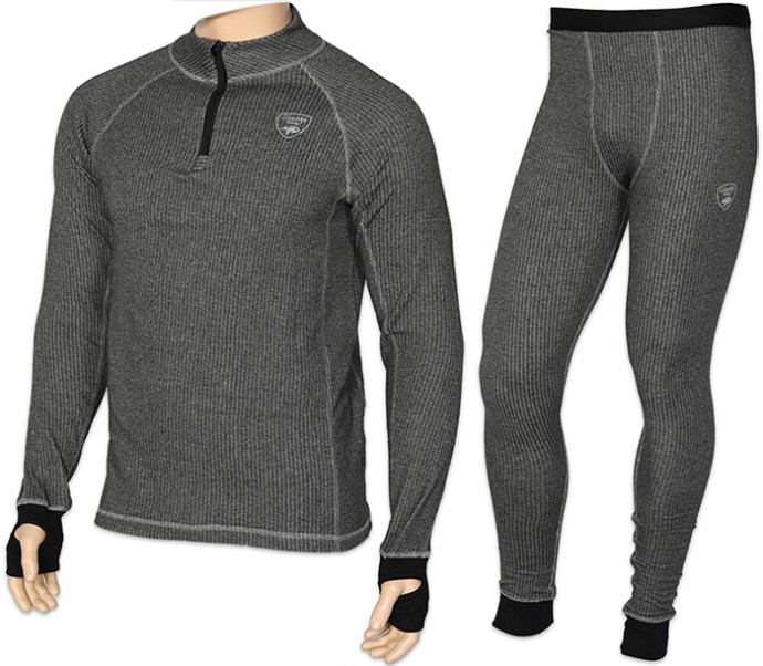 Termo donje rublje Giants Fishing Komplet Thermal Set Deluxe Plus Grey