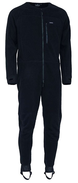 Termo donje rublje Kinetic Heavy Warm Bib L/S Black
