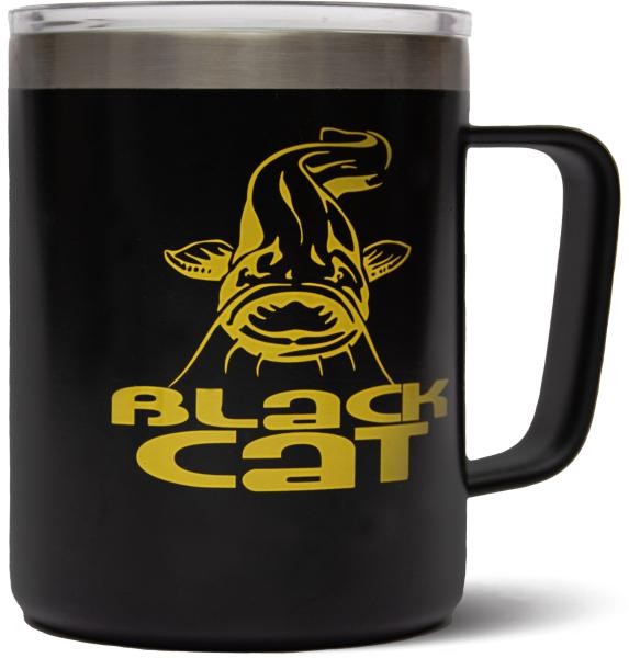 Termo šalica Black Cat Stainless Steel Thermal Mug