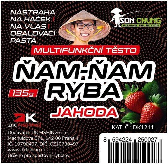 Tijesto DK Fishing Ňam-Ňam Ryba 135gr