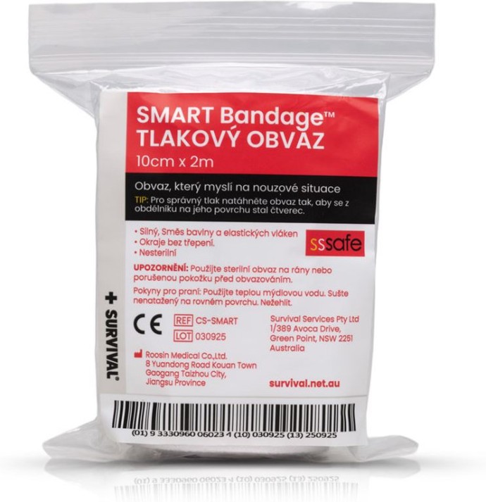Tlačni zavoj Survival Smart Bandage