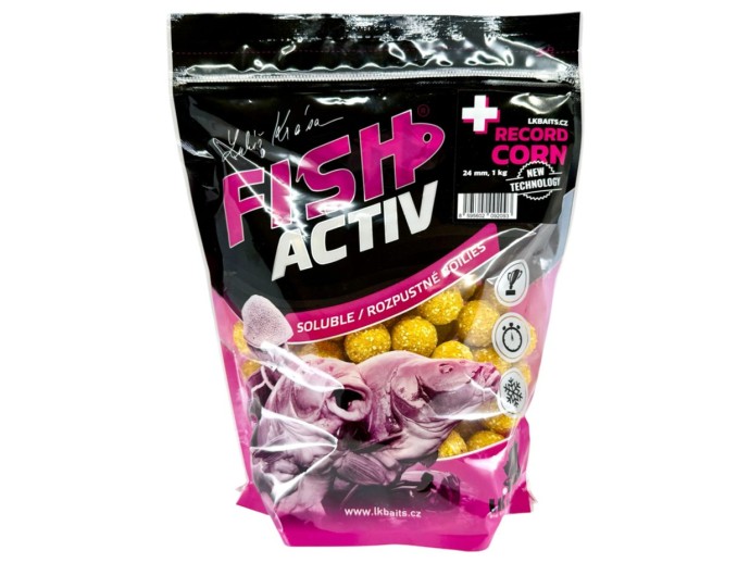 Topiva Boilies LK Baits Fish Activ 24mm 1kg