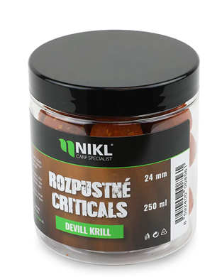 Topive Boilies Nikl Criticals Devil Krill 250ml