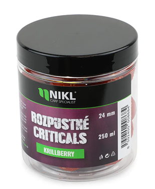 Topive Boilies Nikl Criticals Krill Berry 250ml