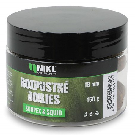 Topive Boilies Nikl Scopex & Squid 150gr