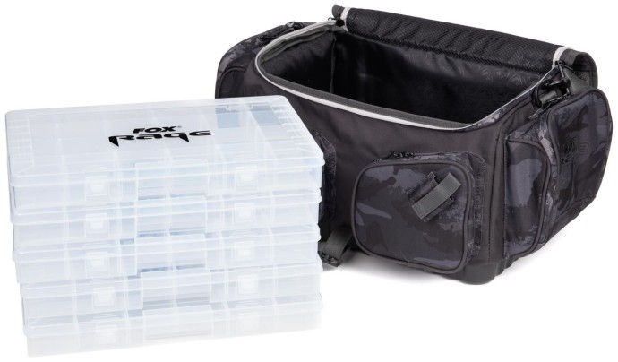 Torba Rage Voyager Camo Large Carryall + 5x Plastična kutija