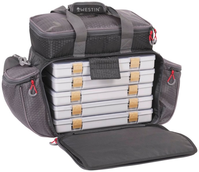 Torba Westin W4 Master Lure Bag Titanium Black 55x25x37cm