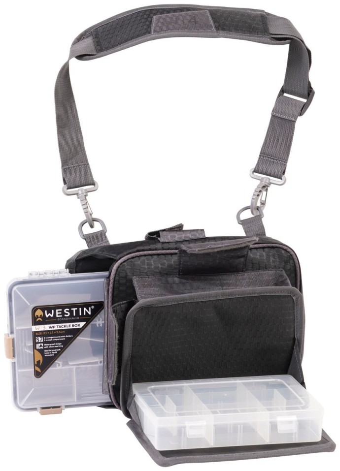 Torba Westin W4 Quick Bag 2 Boxes Small Titanium Black