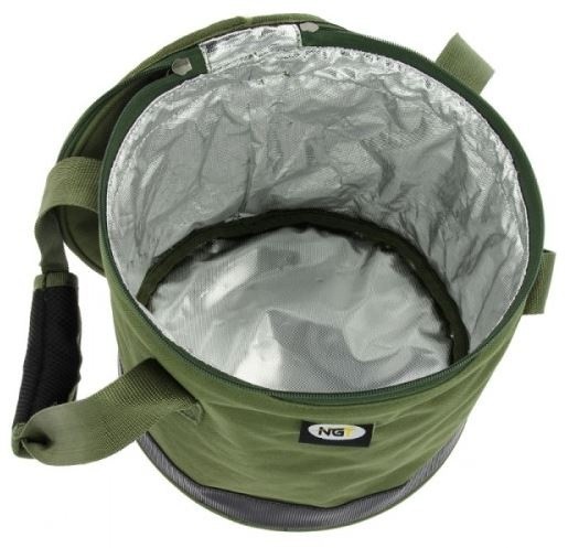 Torba za mamce NGT Bait Bin With Handles and Cover