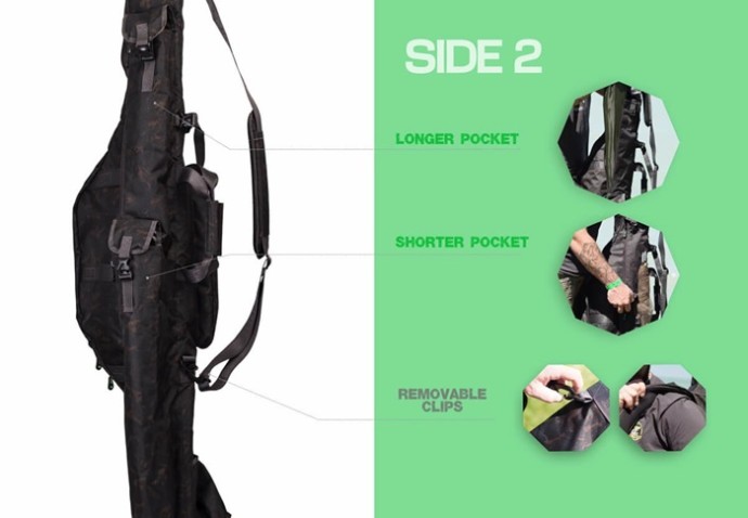 Torba za štapove ZFish Z-CORE Elite Carp Holdall 2 Rods