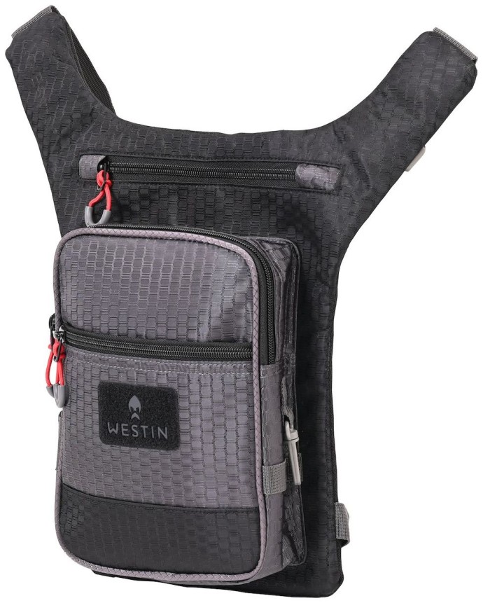 Torbica oko noge Westin W4 Leg Bag 1 Box Medium Titanium Black