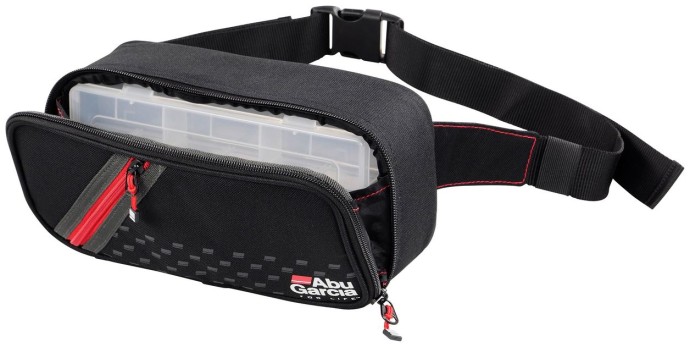 Torbica oko struka Abu Garcia Hip Bag Black/Red